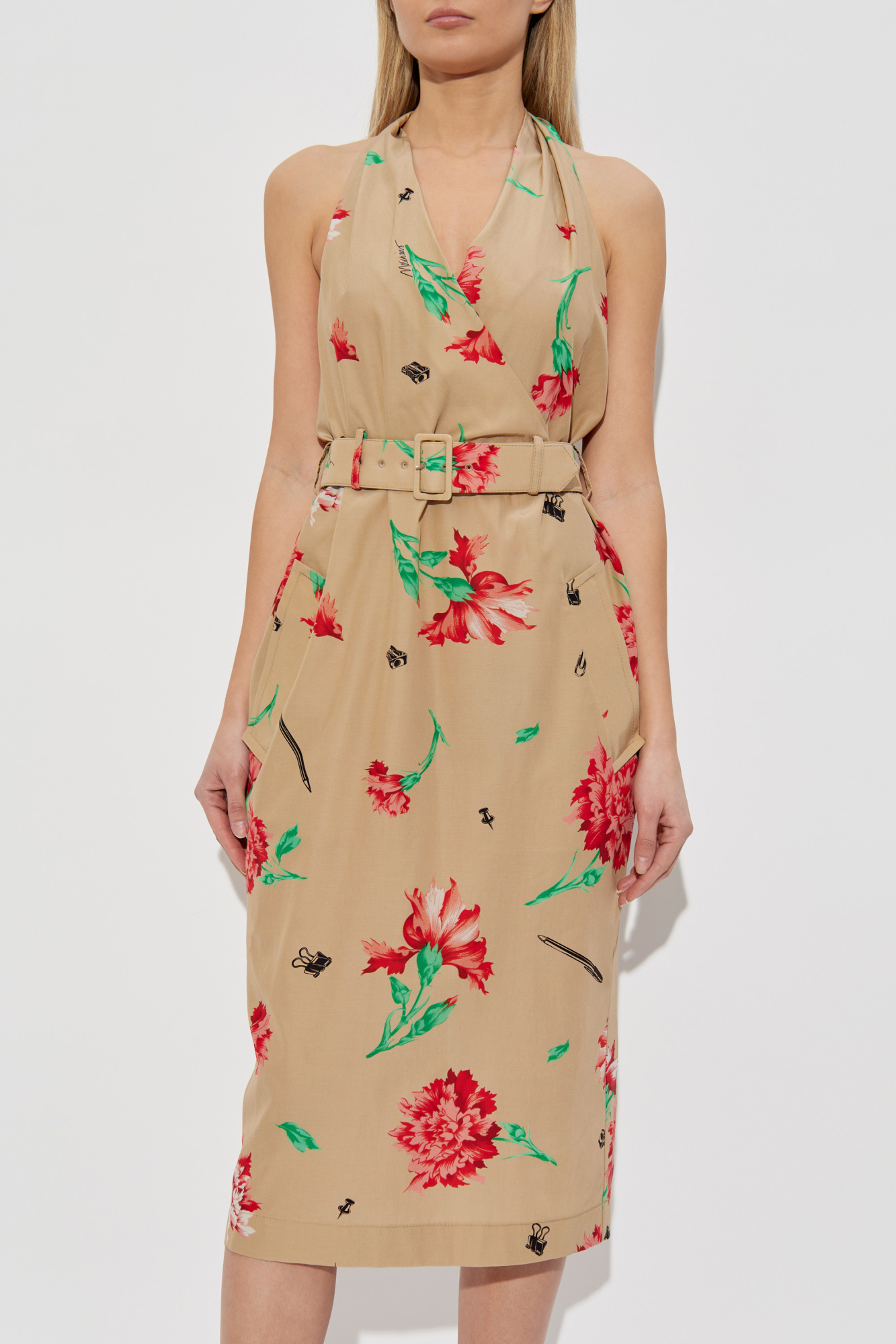 Moschino Dress with floral motif | Women's Clothing | Vitkac